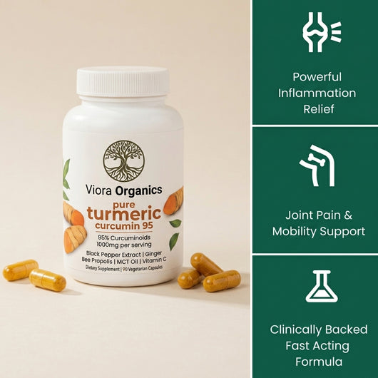 Pure Curcumin Turmeric Capsules (1,000mg)
